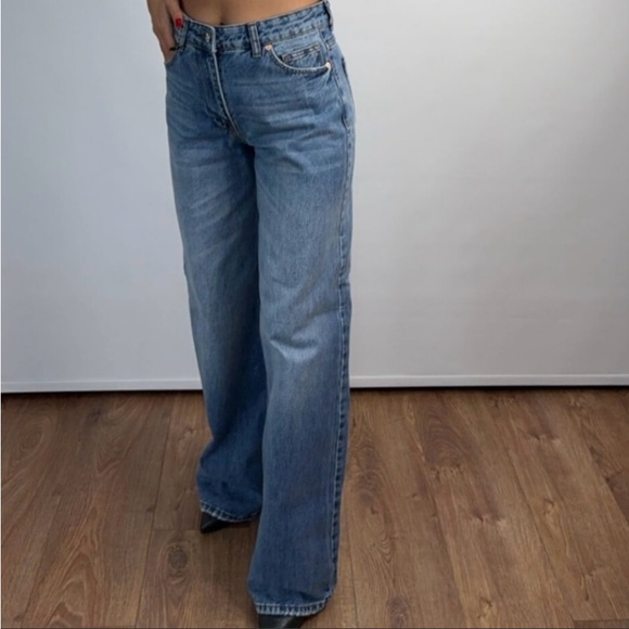 Zara Denim - Zara Light Blue Flare Jeans